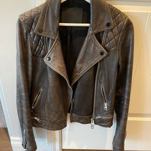 All Saints Leather Jacket